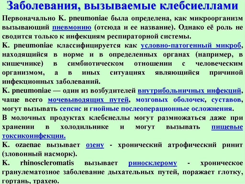 Чем лечить клебсиеллу