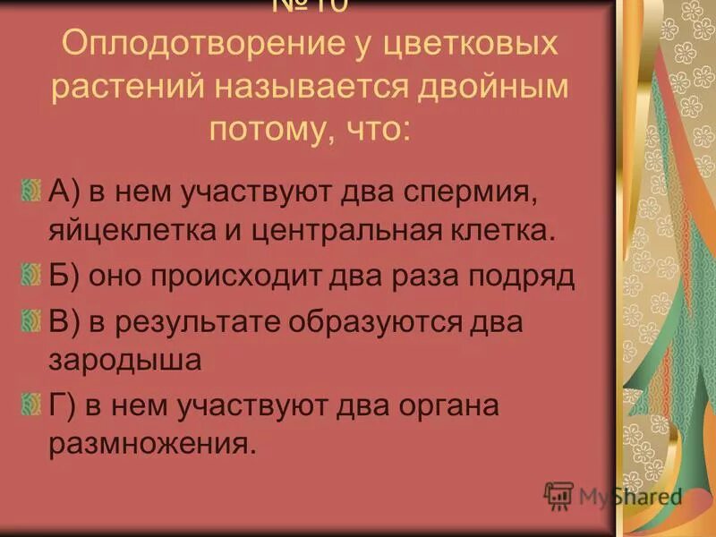 Зачем двойная