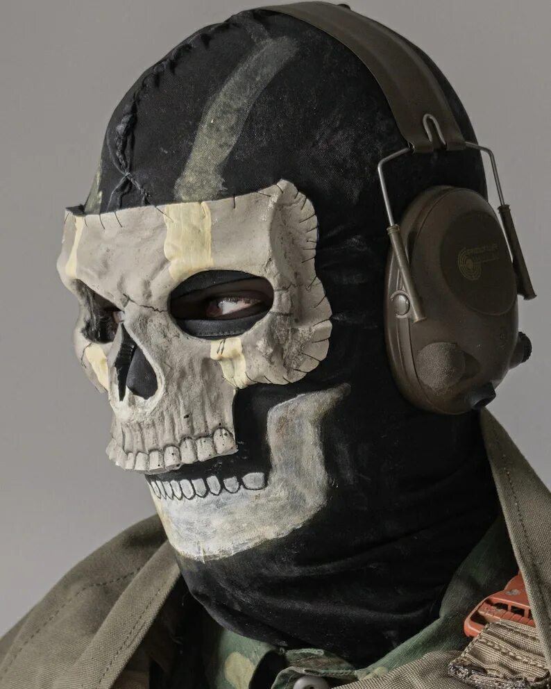 Купить маску гоуста. Гоуст маска MW 2022. Маска Гоуста МВ 2. Маска Ghost из Call of Duty. Ghost MW 2 маска mw2 страйкбол.
