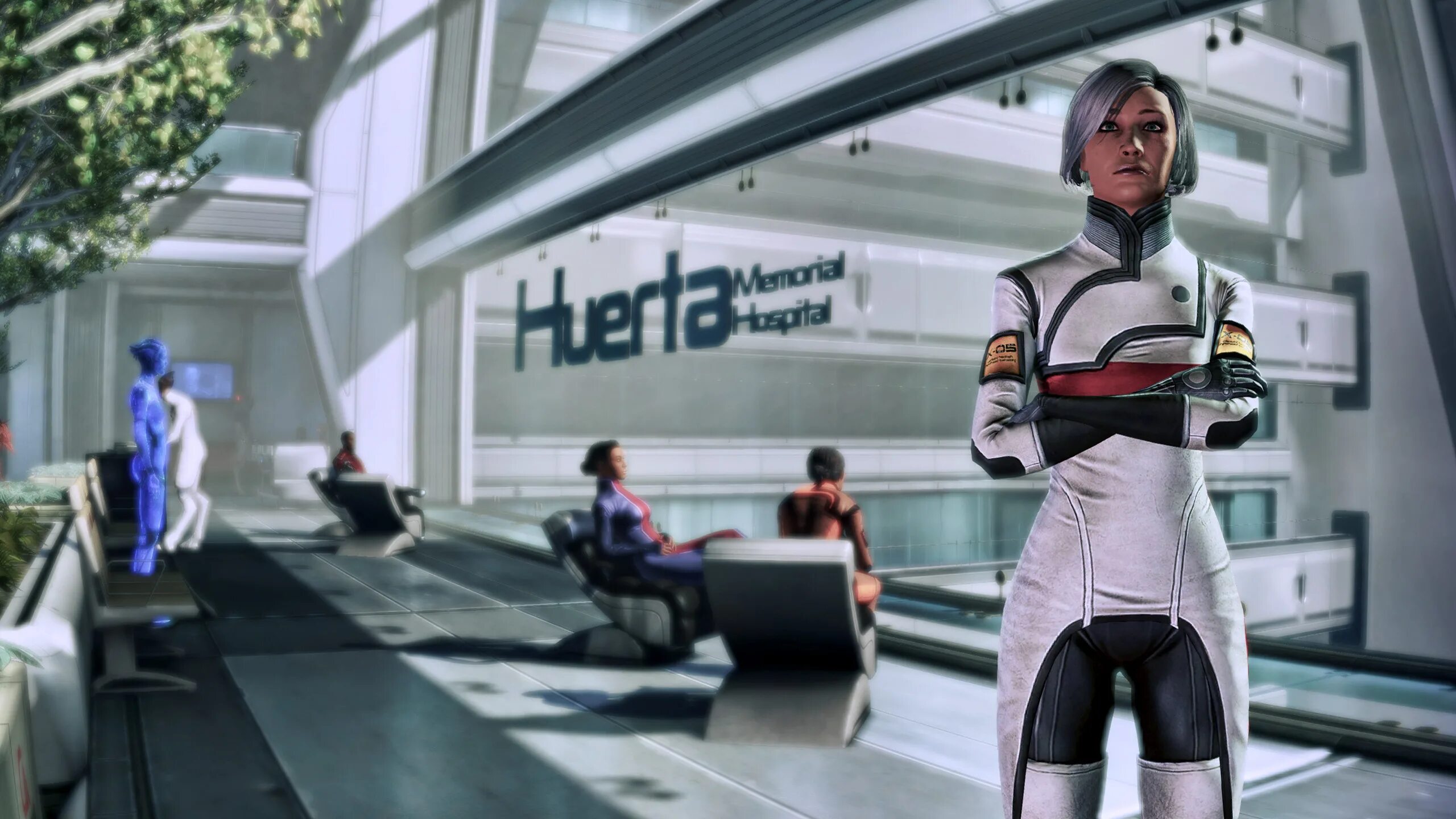 Вынесите в форме будущего. Доктор Чаквас масс эффект 2. Карин Чаквас. Mass Effect доктор Чаквас. Одежда Mass Effect Sci Fi.