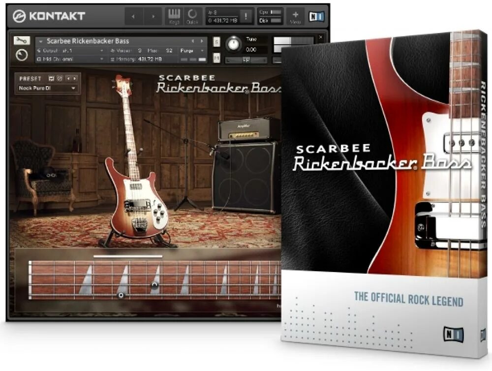 Native instruments Scarbee Rickenbacker Bass. Native instruments - Scarbee Rickenbacker Bass Kontakt. Kontakt бас гитара. Rickenbacker Bass VST.