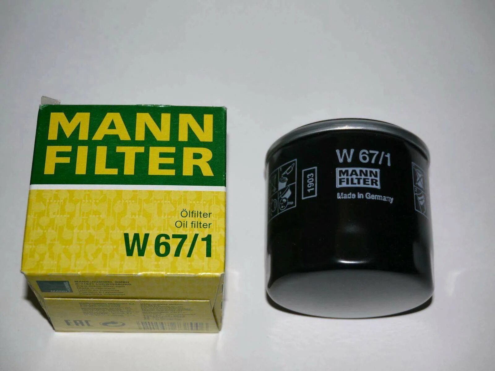 Масляный фильтр w67. Фильтр масляный Манн w67/1. Mann-Filter w 67/1. Фильтр масляный Ниссан w67/1. Фильтр масляный Mann 67/1.