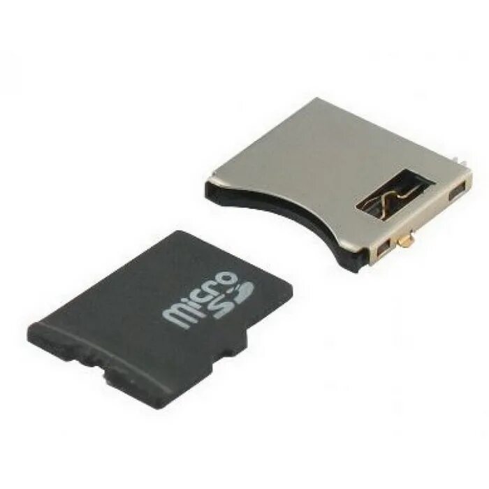 MICROSD SMD 8pin. Слот разъем MICROSD. MICROSD SMD 8pin 1.8h. Держатель MICROSD карт памяти Push Pull.