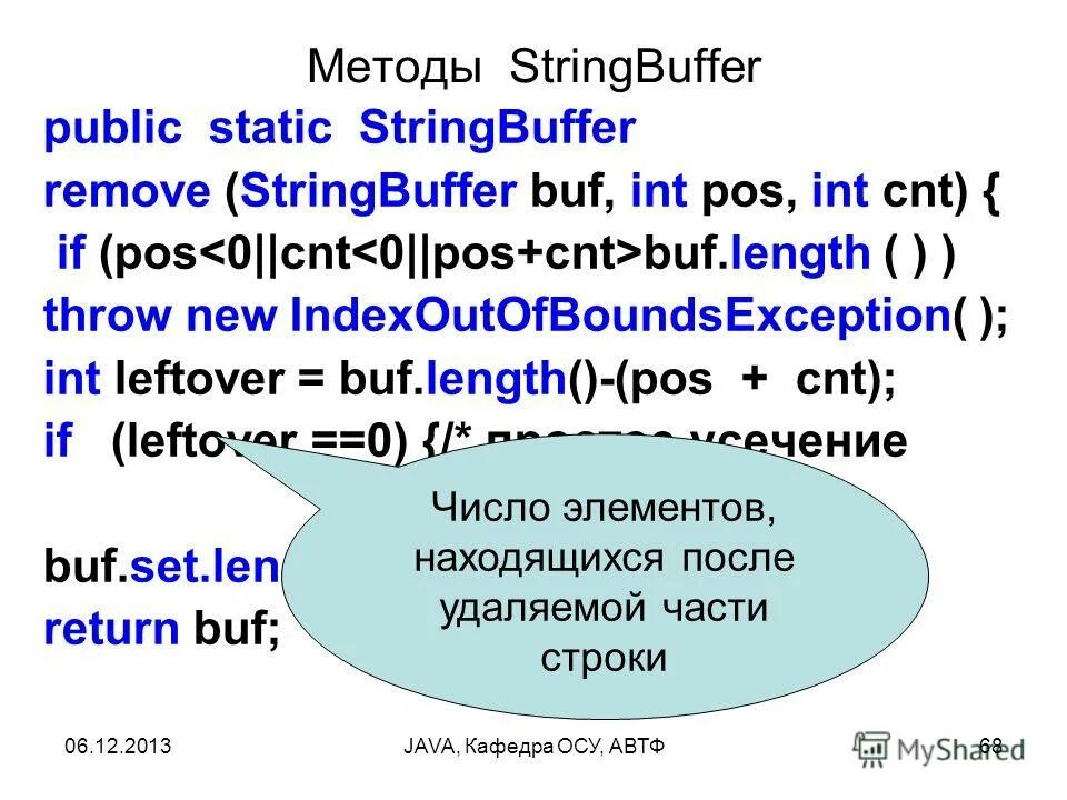 Indexoutofboundsexception java