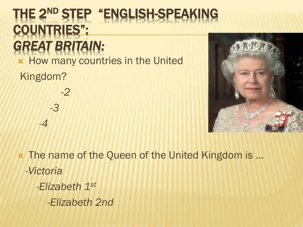 The name of queen is
