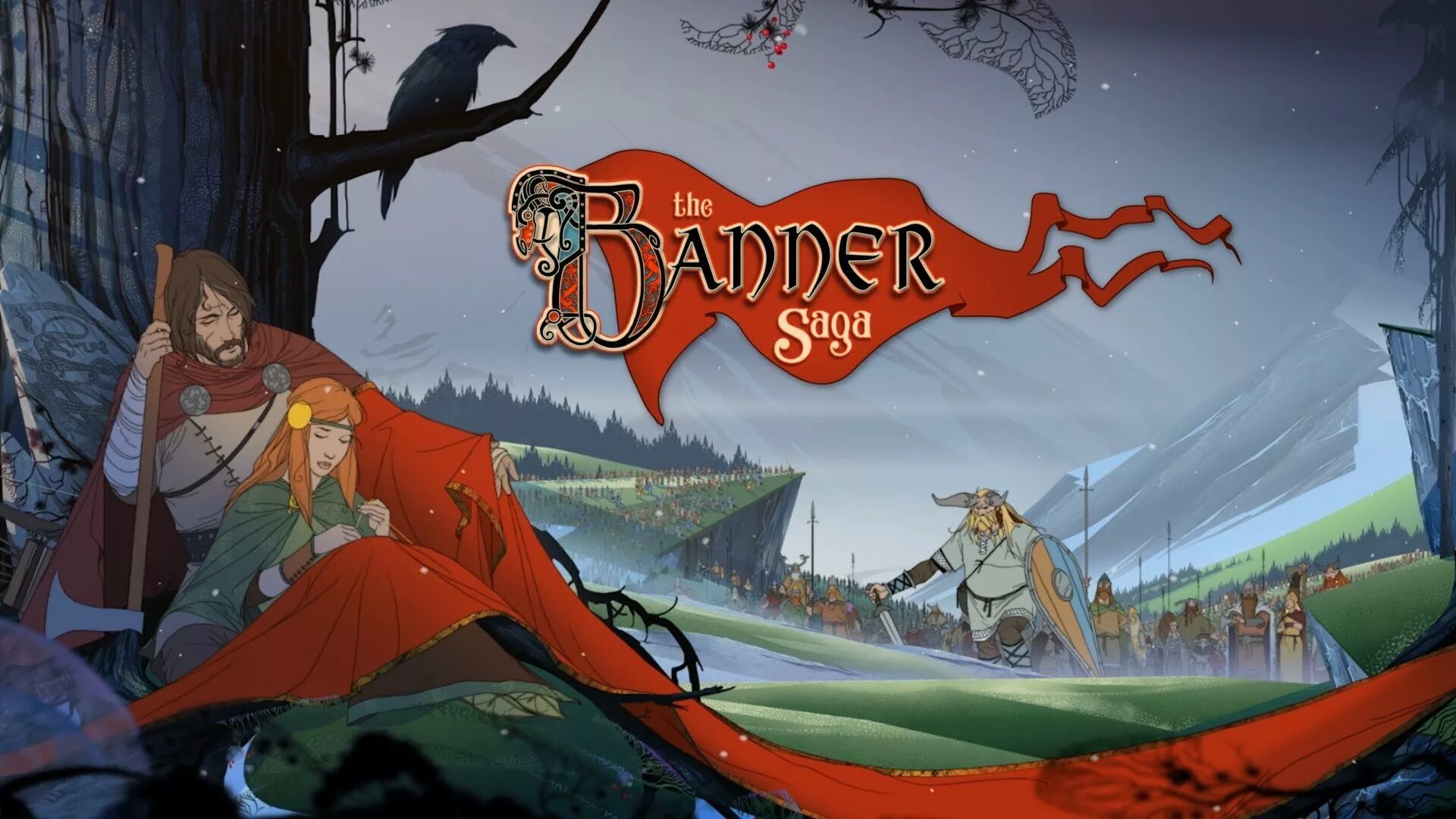 Игры the banner saga. Banner saga скриншоты. The banner saga 4. The banner saga громобой. The banner saga 3.