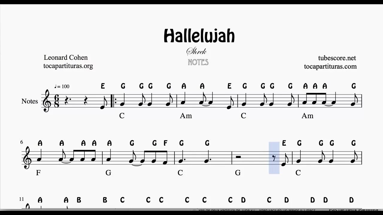 Hallelujah Notes. Hallelujah Ноты для скрипки. Hallelujah Ноты вокал. Песни аллилуйя на английском слушать