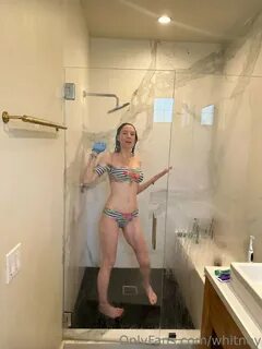 Whitney Cummings Showers Clothe of the Day.