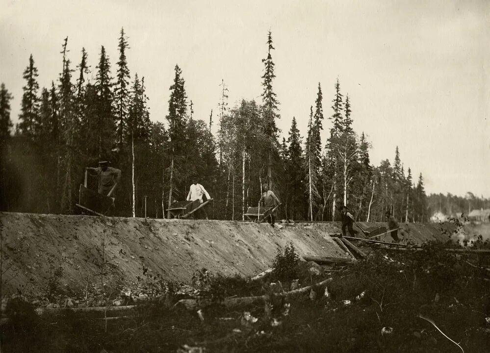 Мурманская железная дорога. Мурманская железная дорога 1916. Строительство Мурманской железной дороги 1916 год. Мурманск в 1916 году. Кандалакша железная дорога 1916.