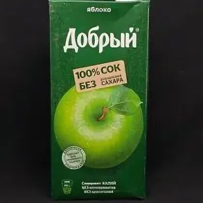 Сок добрый яблочный состав