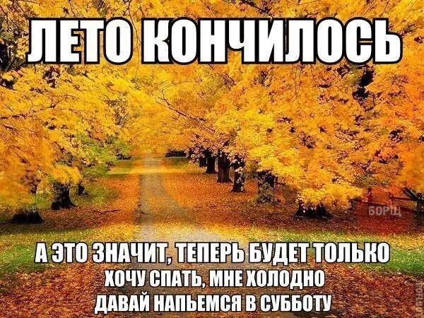 Лето кончилось сегодня. Осень заканчивается. Кончится лето. Вот и закончилась осень. Вот и закончилось лето.