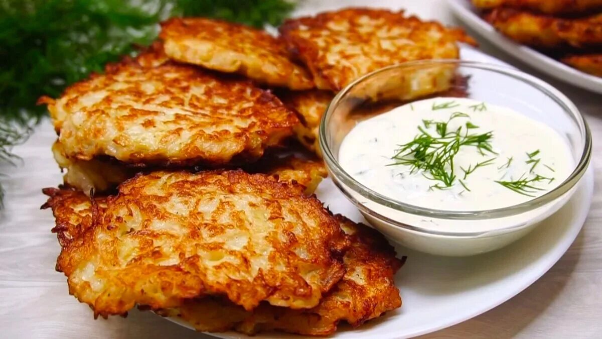 Калории драников картофельных