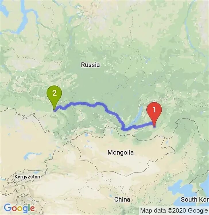 Расстояние новосибирск чита по трассе