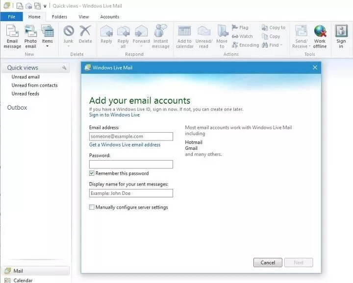 Создать windows live. Почта windows live. почта аутлук на виндовс 7. windows mail для windows 10. как установить windows live mail на windows 7.