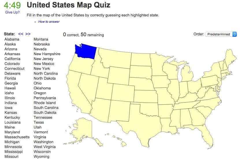 Us Map States Quiz. United States Map Quiz. USA Map Quiz. Quiz 50 States of the USA. State quiz