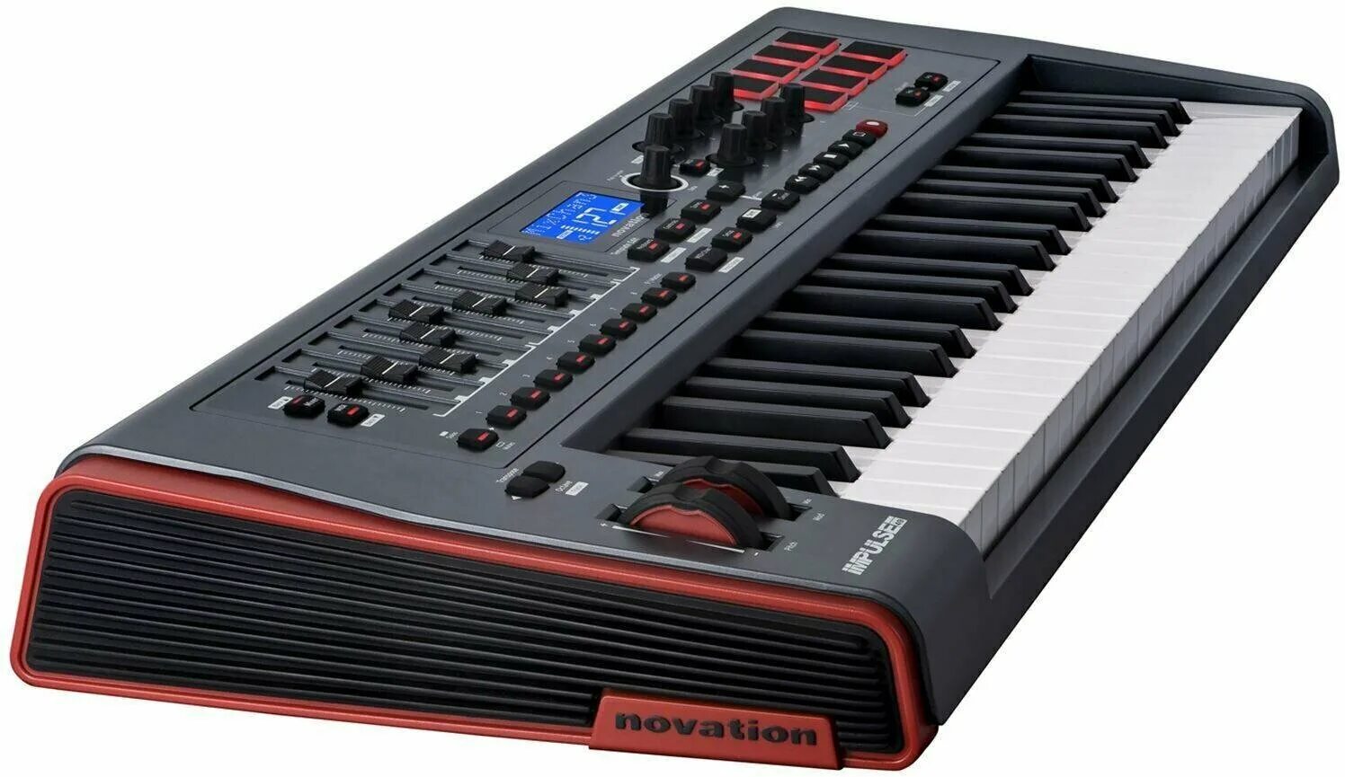 Midi клавиатура novation. Novation impulse 49. новейшен миди клавиатура 8. novation midi keyboard. midi клавиатура novation 49.