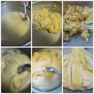 Заварное тесто рецепт классический пошаговый
