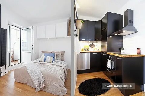 Отдельная спальня на кухне