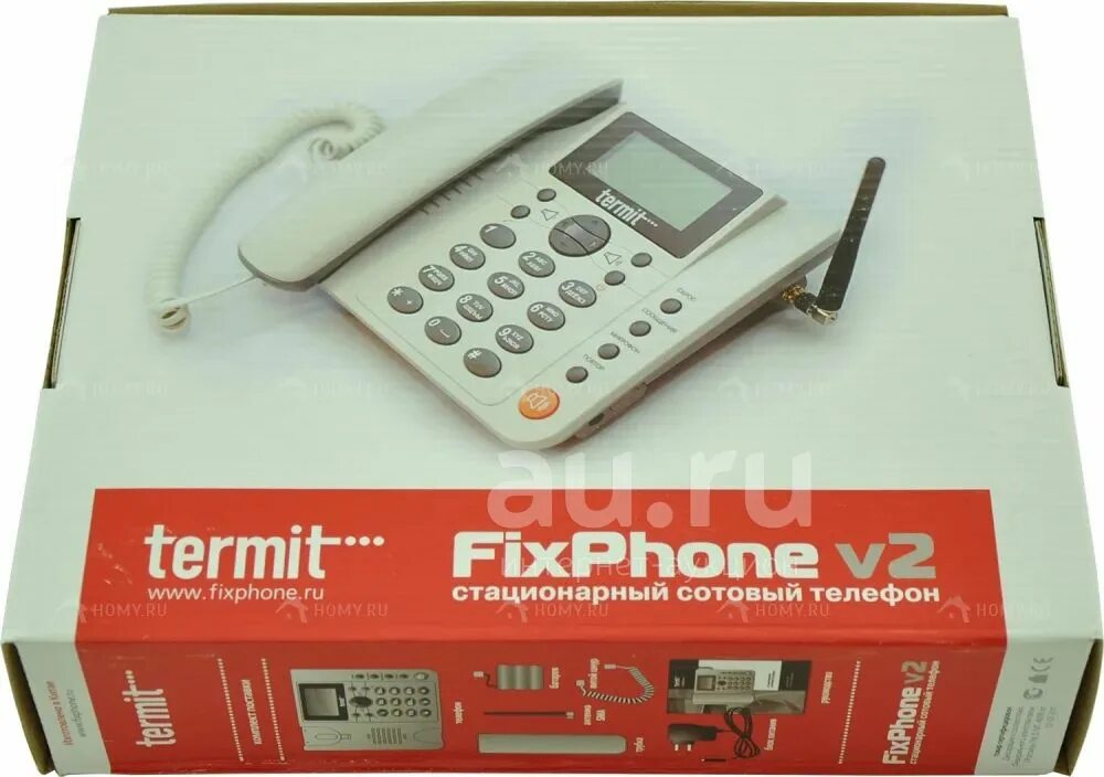 Termit FIXPHONE v2. Телефон Termit FIXPHONE v2. Стационарный GSM-телефон Termit FIXPHONE v2 Rev.4. Телефон стационарный Termit FIXPHONE v2 Grey. Стационарный телефон termit