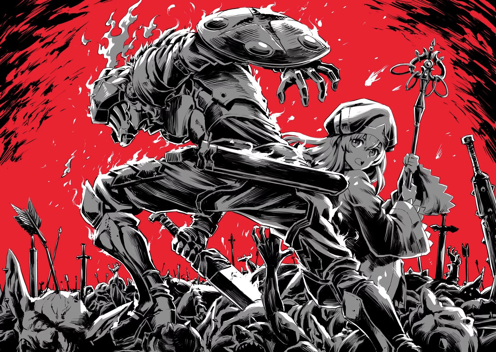 Goblin no suana 3. Goblin slayer. goblin slayer гоблины. goblin slayer к69. убийца гоблинов 4к.