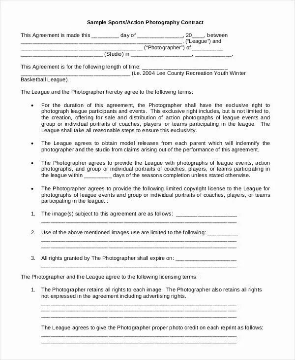Team contract. Релиз модели образец. contract of exclusivity. team contract example.