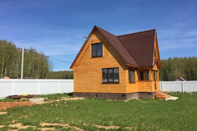 Загородный дом Чеховский район. Дом ИЖС. Дача 8 соток. Дачный дом ИЖС. Организации продающие участки