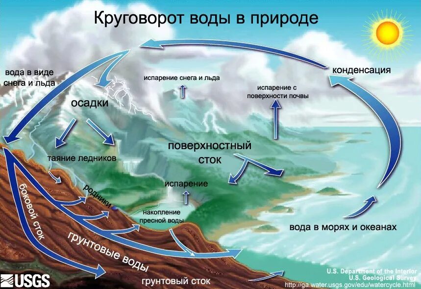 Какая вода испаряется с поверхности океана контрольная. Какая вода испаряется с поверхности океана контрольная