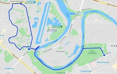 Строгино москва маршрут