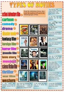 Films vocabulary