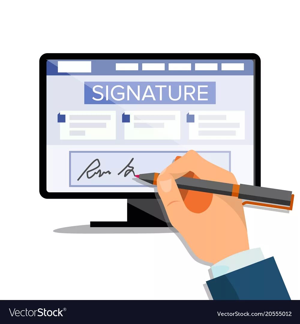 Local signature service что это. Подписание электронного документа вектор. подписывание документов картинка. electronic digital signature. подписание документов клипарт.