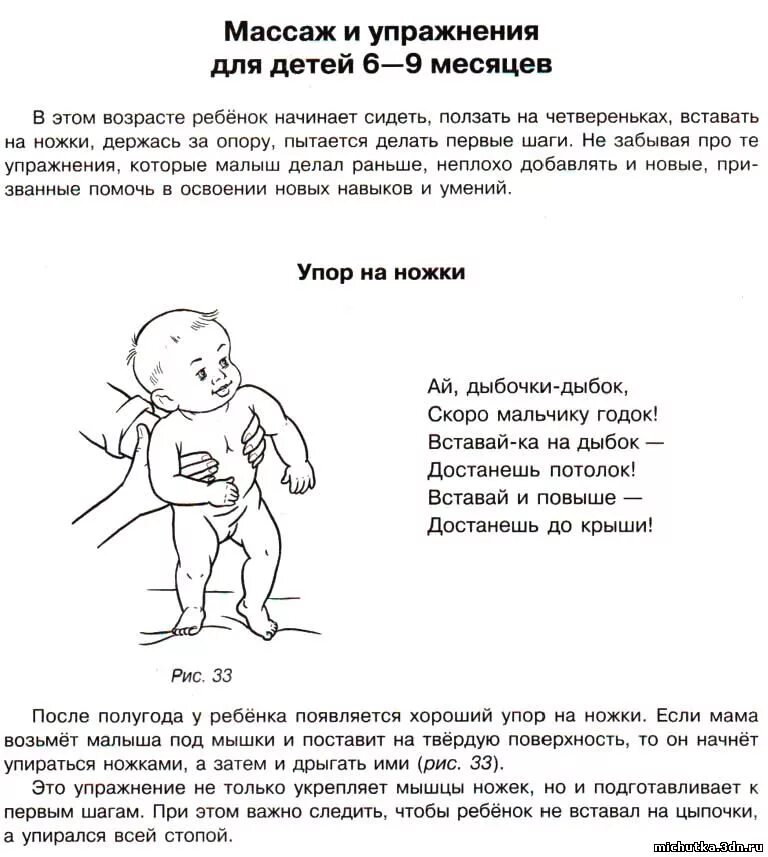 Во сколько ребенок начинает сидеть и ползать. Упражнения для 6 месячного ребенка для ползания. ЛФК для грудничков 6 месяцев. Массаж для грудничка 7 месяцев укрепление спины. Упражнения с ребенком 6 месяцев.