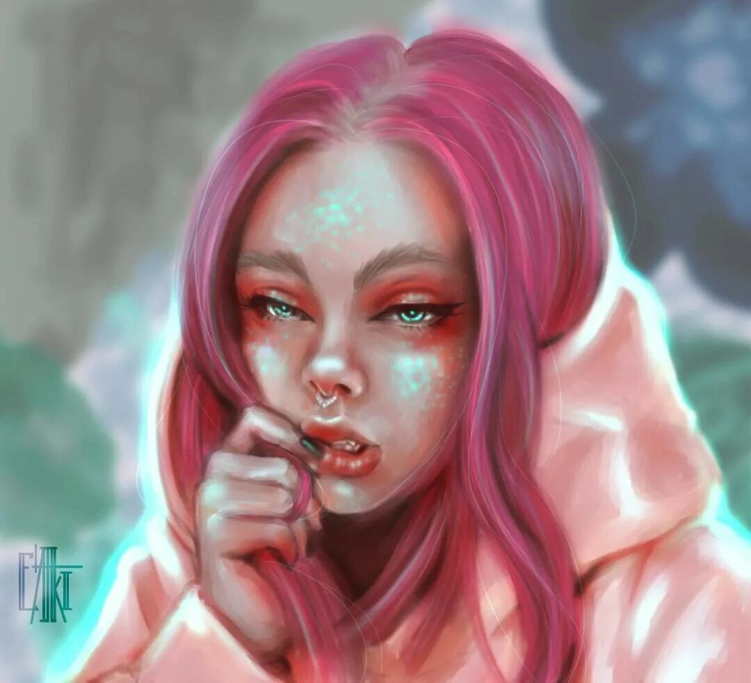 арты даши. девушка смотрит на звезды арт. красивые арты на дашу. подборка артов и художник. девушка брюнетка со звёзд арт.