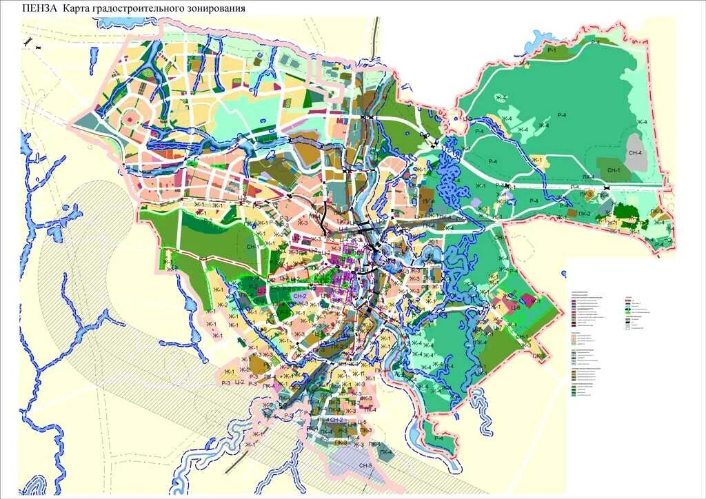 План карта города Пензы. Генплан Пензы на 2026 застройка. Карта г Пенза по районам. Карта города Пензы по районам города.