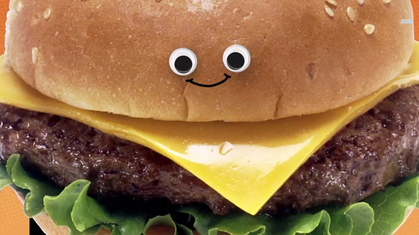 Robin i often have a big hamburger