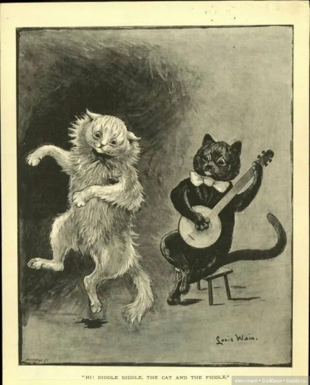 Коты льюиса. Луис уэйн картины. луис уэйн художник. луис уэйн коты.