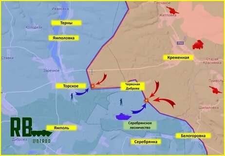 Бои под кременной сегодня