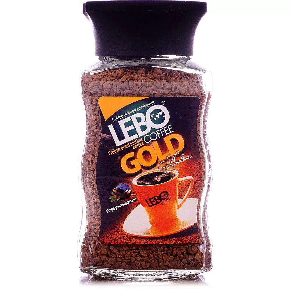 Кофе Лебо Голд 100г. Кофе растворимый Lebo Gold 100г.. Кофе Лебо Голд Арабика. Кофе Лебо Голд Арабика сублимированный 100г ст/б; 1. Кофе лебо растворимый