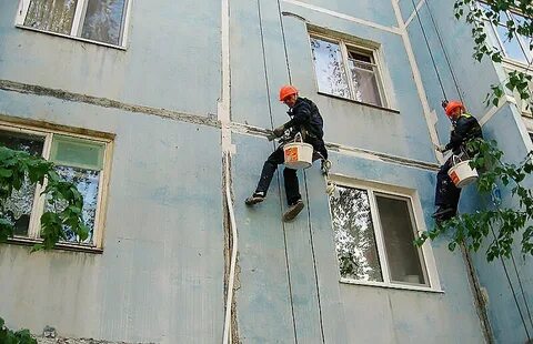 Протечки фасада многоквартирного дома