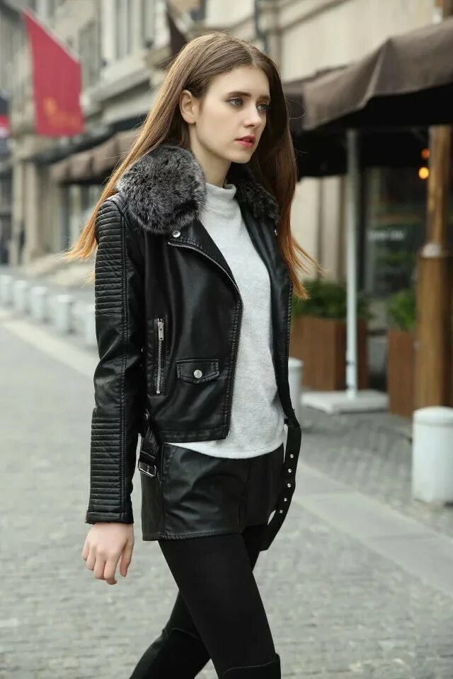 куртка кожаная женская осень. теплая кожаная куртка женская. косуха с меховым воротником. куртка кожа женская. черная кожаная куртка женская.