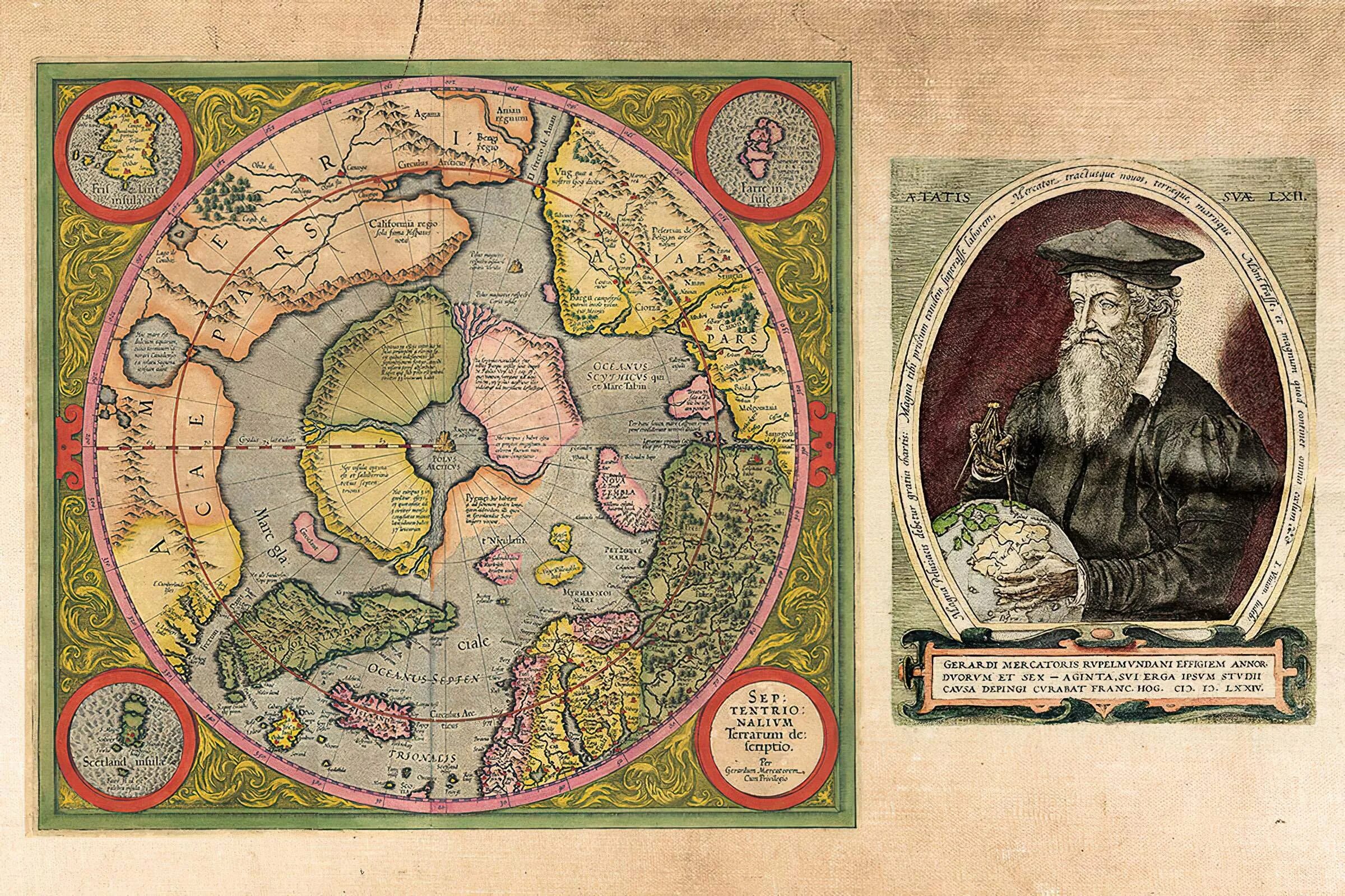 Карта Герхарда Меркатора. Герард Меркатор карта Гипербореи. Герард Меркатор карта. Меркатор, Герард – первая карта Северного полюса, 1569.