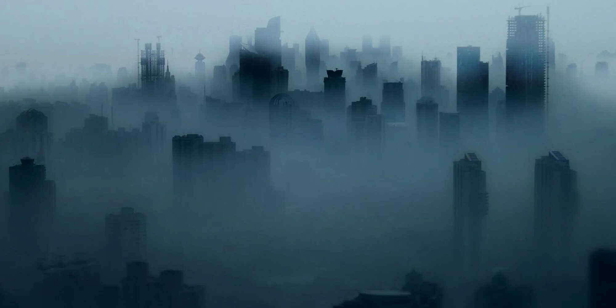 Город тумана 5. Густой туман в городе. Черный туман арт. Густой туман на улицах города. Густой туман в помещении.