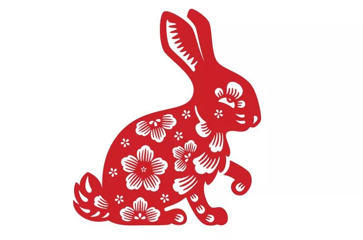 Год кролика знакам зодиака. Китайский Зодиак кролик. Кролик вектор. Восточный кролик. Кролик знак зодиака.
