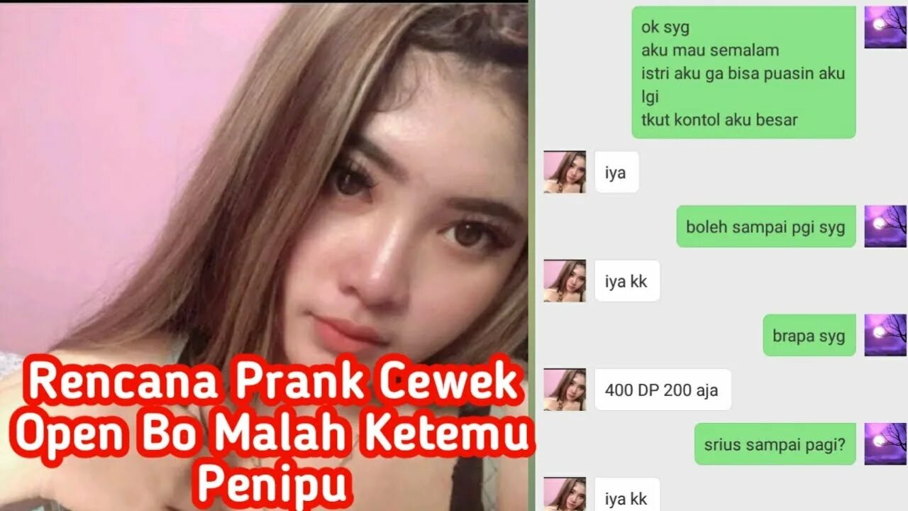 Boking cewek michat. Michat. Video viral open bo