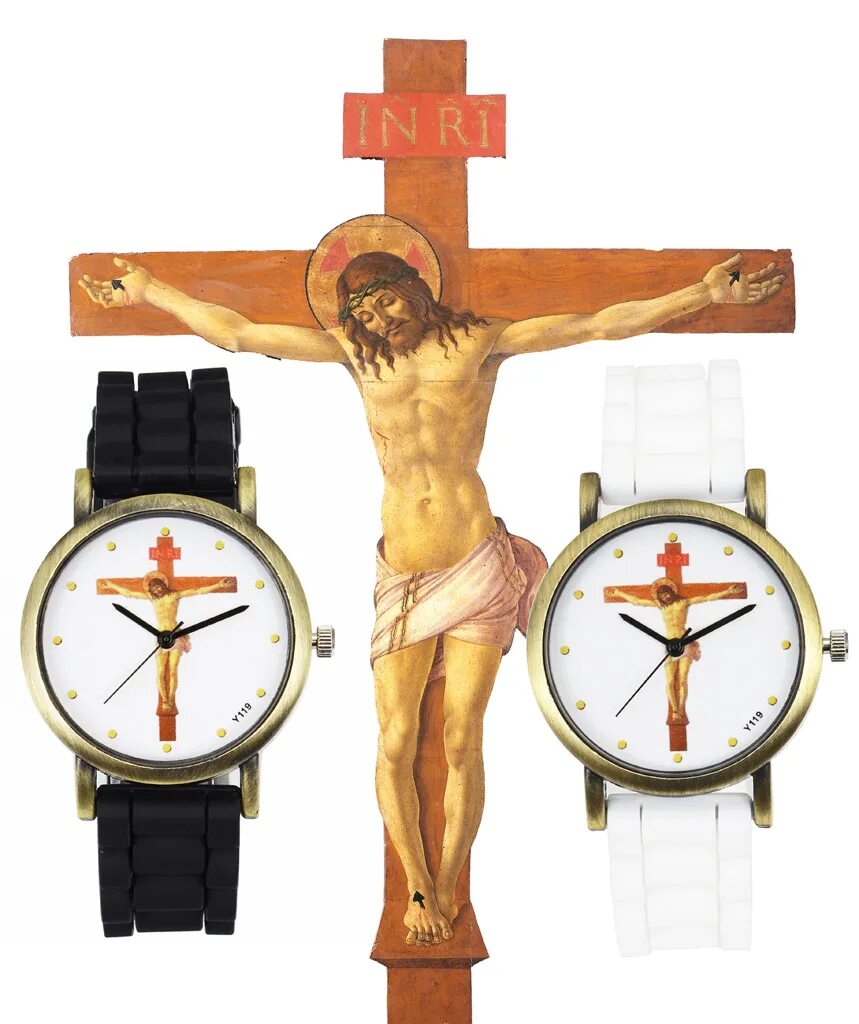 Христос часы. Часы наручные с Иисусом. Часы с распятием. Часы с красным крестом. Часы с крестом.