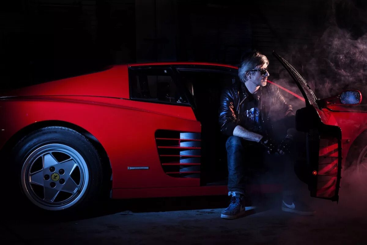 Kavinsky. Testarossa Kavinsky. Kavinsky Nightcall. Ferrari Testarossa Kavinsky.