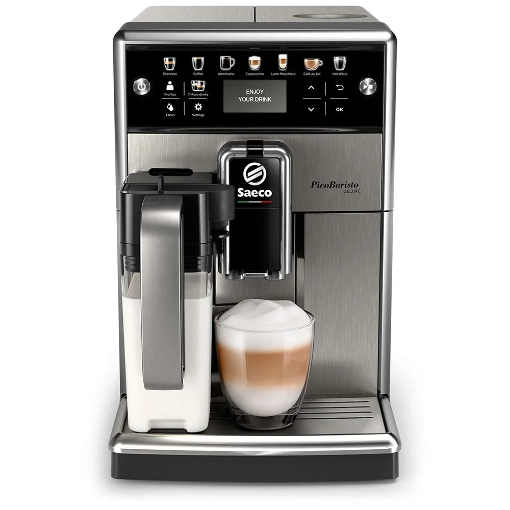 Объем кофе в кофемашинах. Кофемашина Saeco sm5572 PICOBARISTO Deluxe. Кофемашина Saeco sm5573 PICOBARISTO Deluxe. Кофемашина Saeco PICOBARISTO Deluxe sm5570. Кофемашина Philips Saeco sm5570/10.