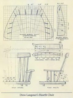 Rustic Windsor Chair Plans. 