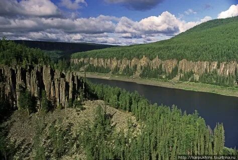 Северо таежный ландшафт