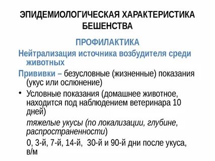 Характеристика источника инфекции