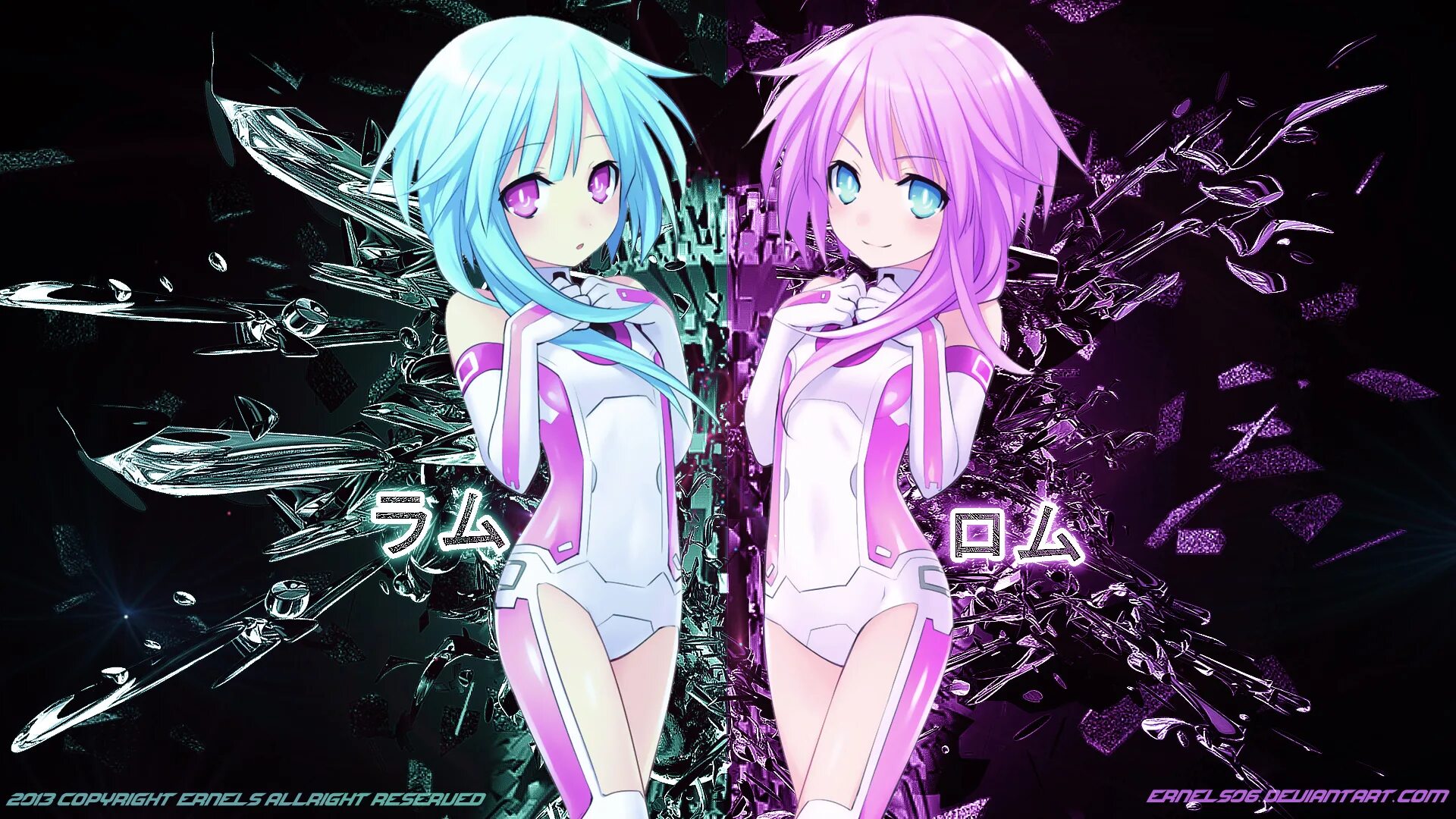 Living with sister monochrome fantasy русификатор. Hyperdimension Neptunia ROM and Ram. Нептуния Ром и рам.